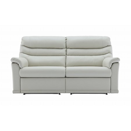 G Plan Upholstery - Malvern 3 Seater Leather Recliner Sofa